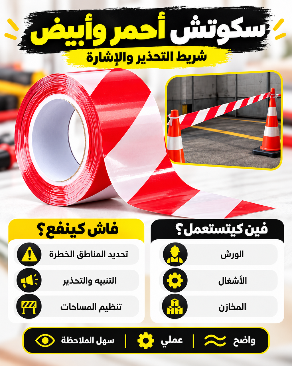 باك 7 سكوتشات متعددة الاستعمالات للمنزل والورشة