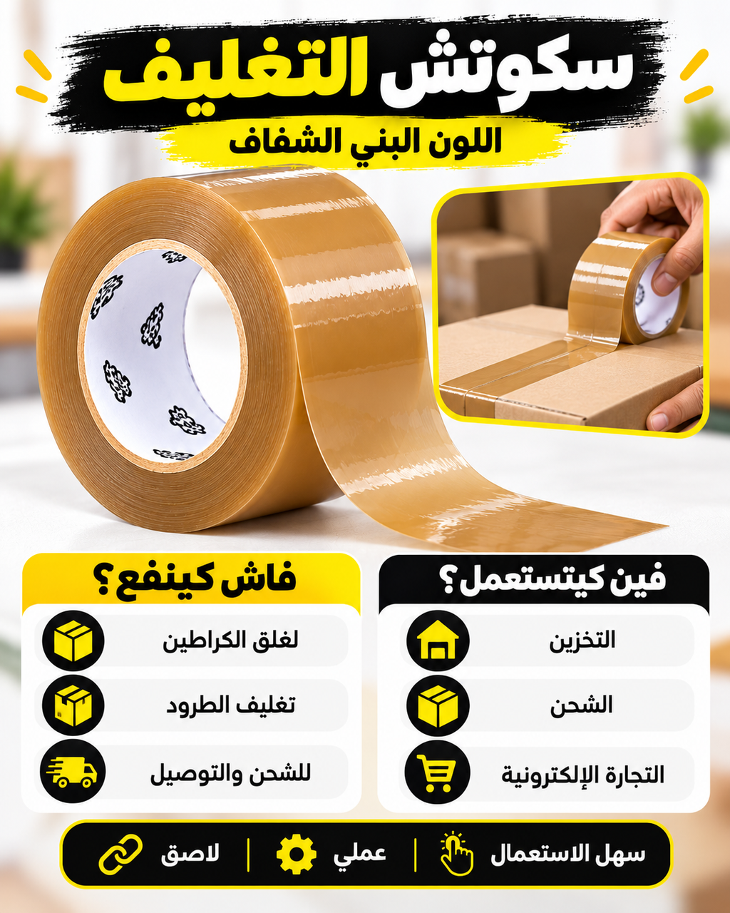 باك 7 سكوتشات متعددة الاستعمالات للمنزل والورشة