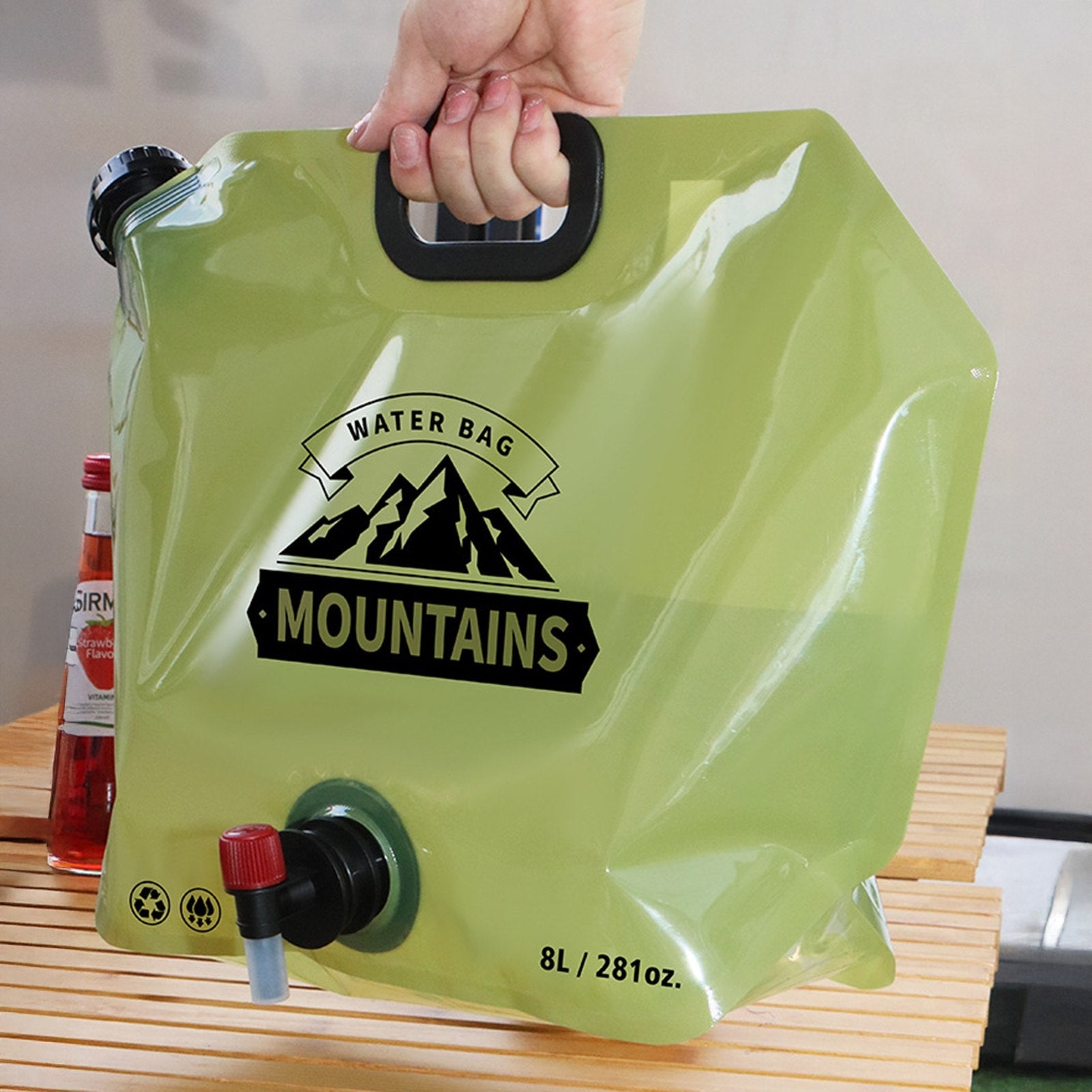 حقيبة مياه قابلة للطي Mountains 8L